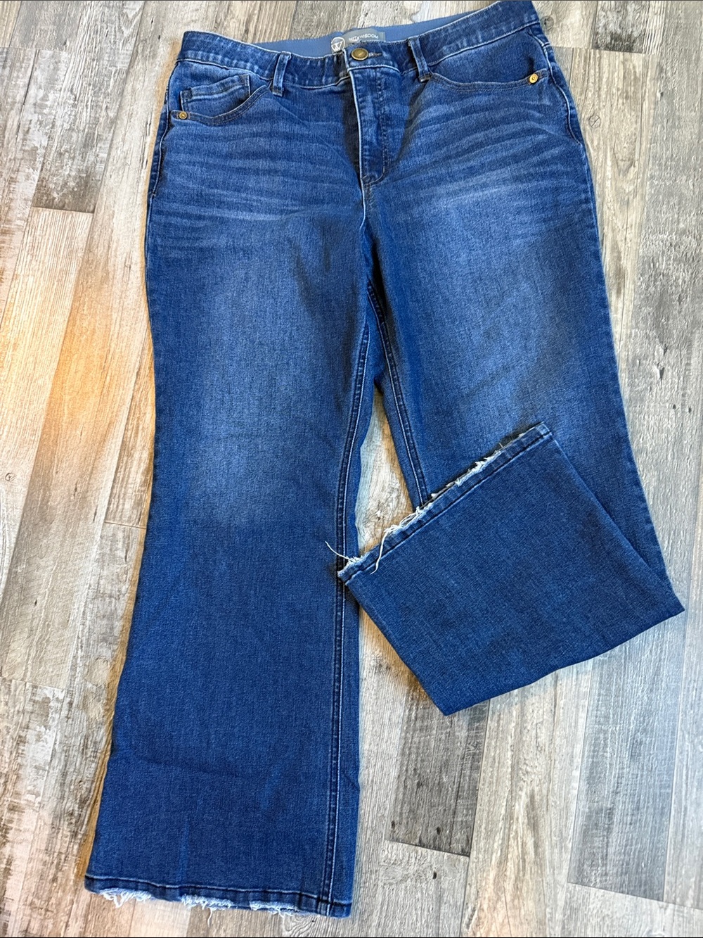 Wit & Wisdom Dark Blue Flare Jeans